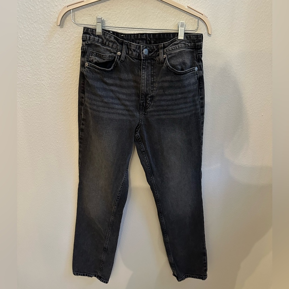 Black denim